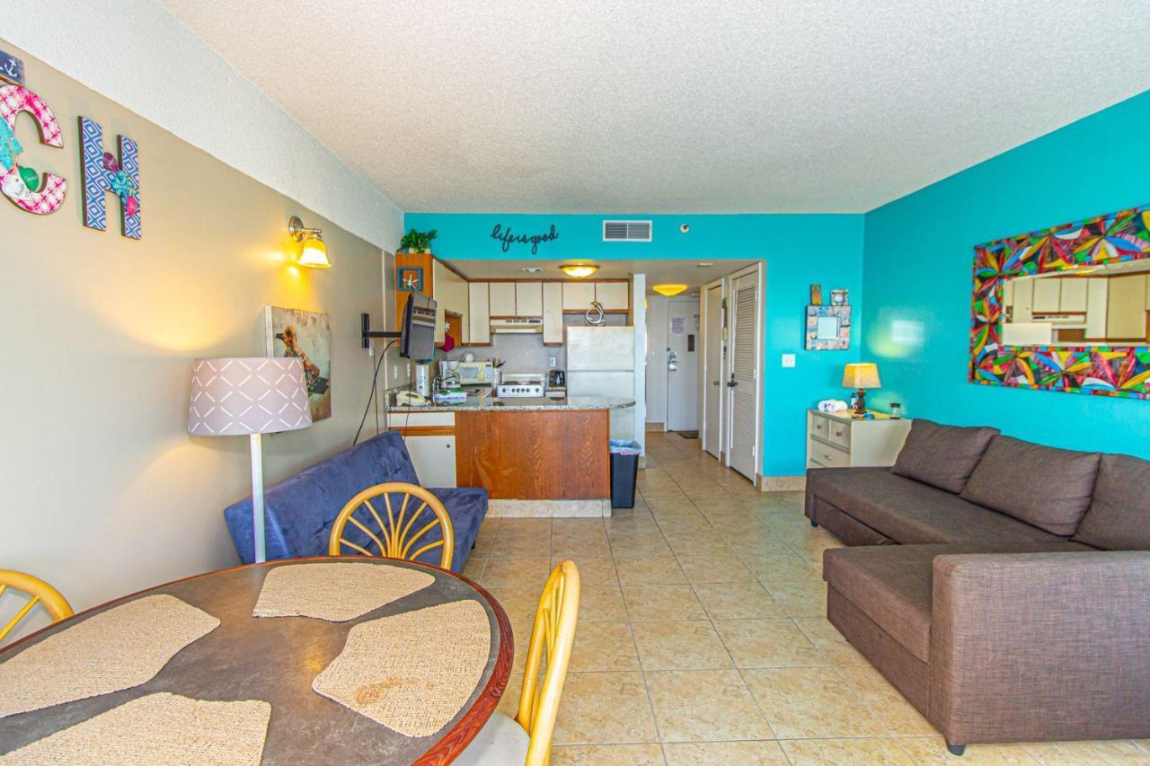 Ocean Front Studio With Amazing Views Palace Resort 1801 Sleeps 5 Guests Myrtle Beach Room photo
