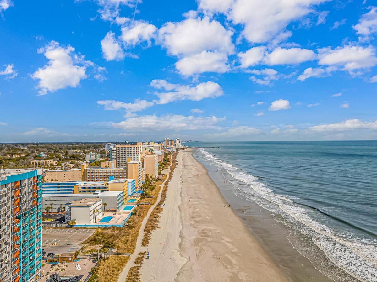 Ocean Front Studio With Amazing Views Palace Resort 1801 Sleeps 5 Guests Myrtle Beach Exterior photo